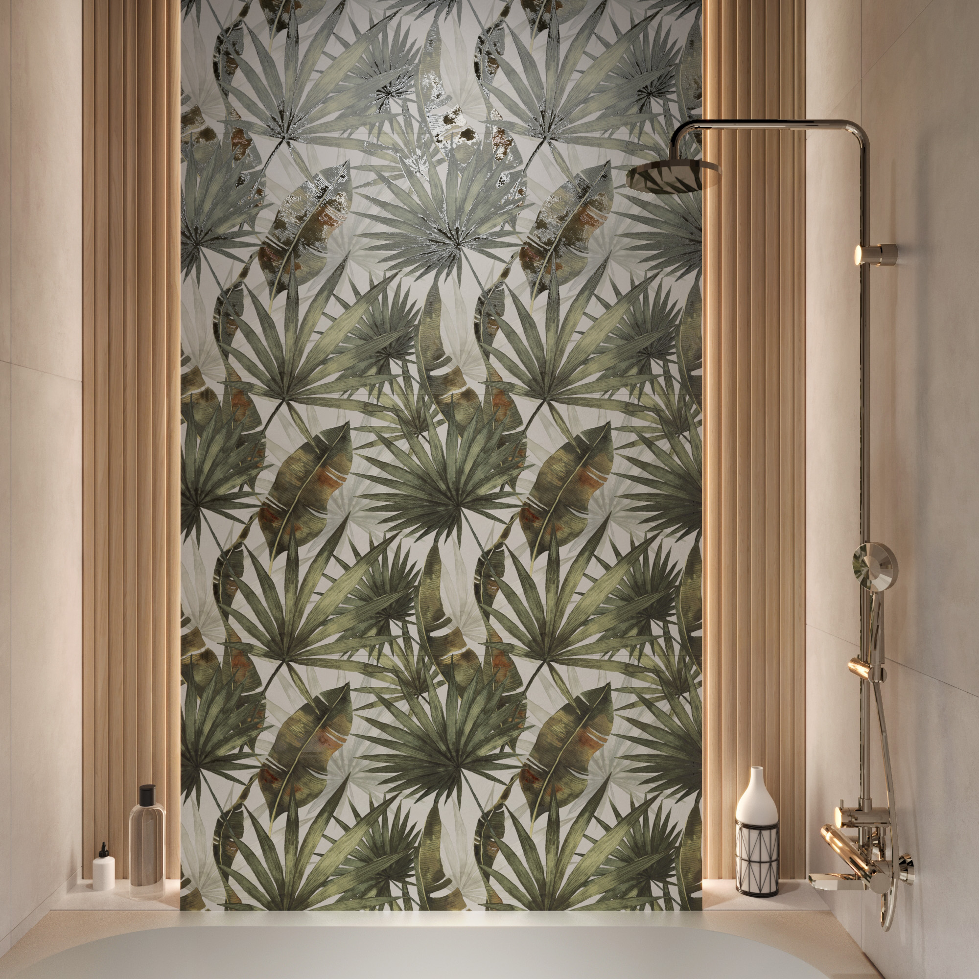 Керамогранит BIERZO WHITE DECOR 1200 × 600 мм — КЕР007521 — изображение 1