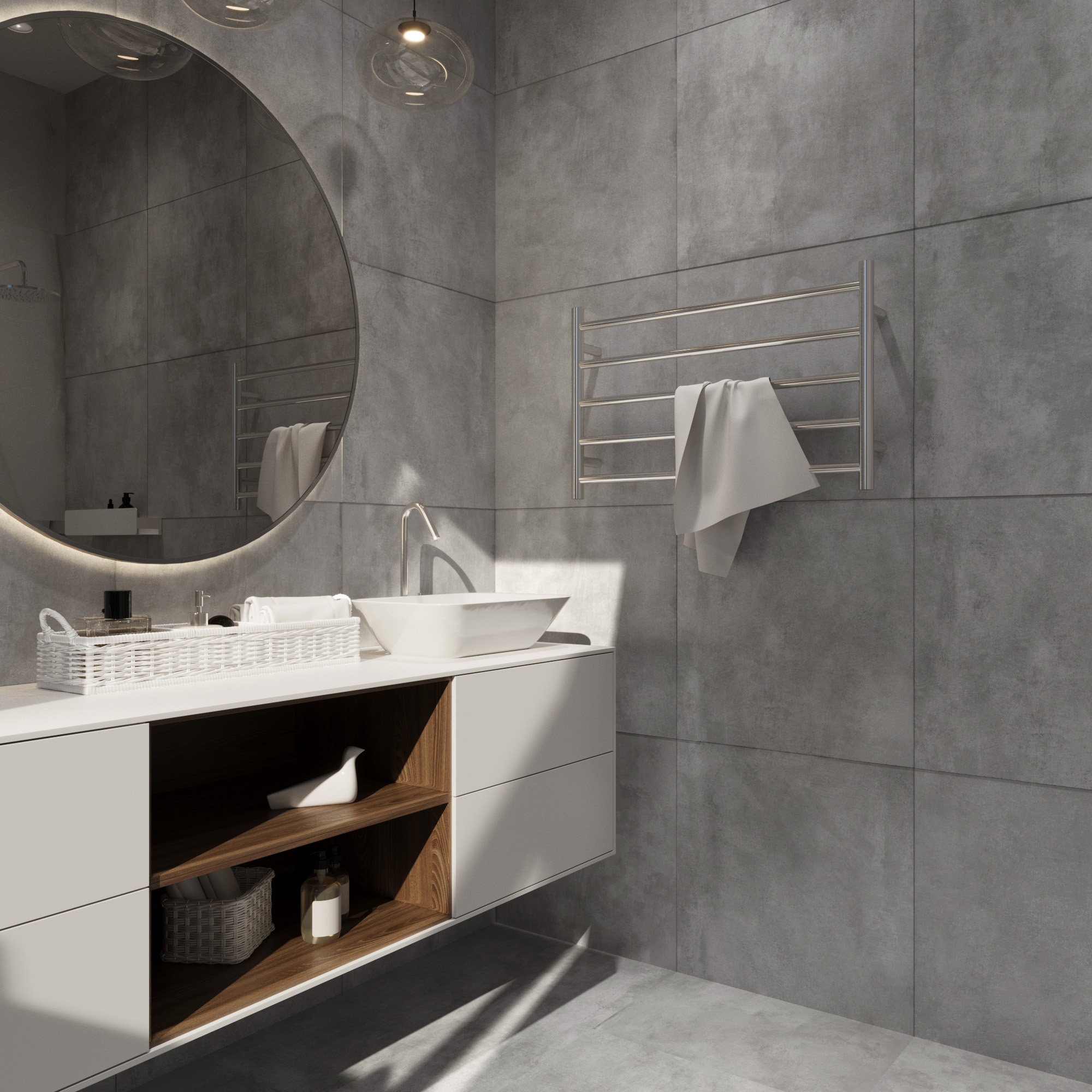 Керамогранит CEMENTUM GRIS 600 × 600 мм — КЕР007588 — изображение 1