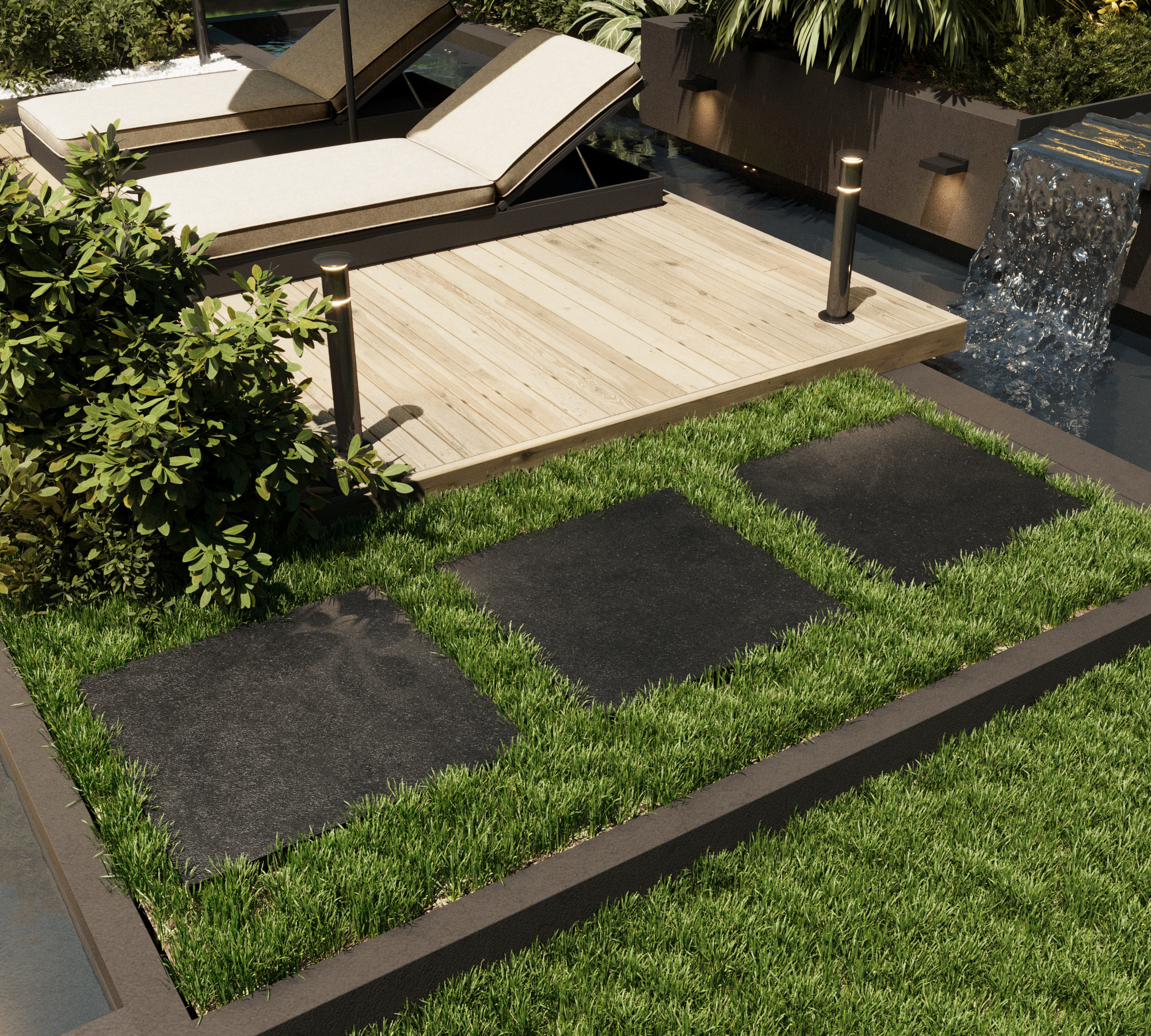 Керамогранит TREVISO NERO 600 × 600 мм — КЕР007668 — изображение 1