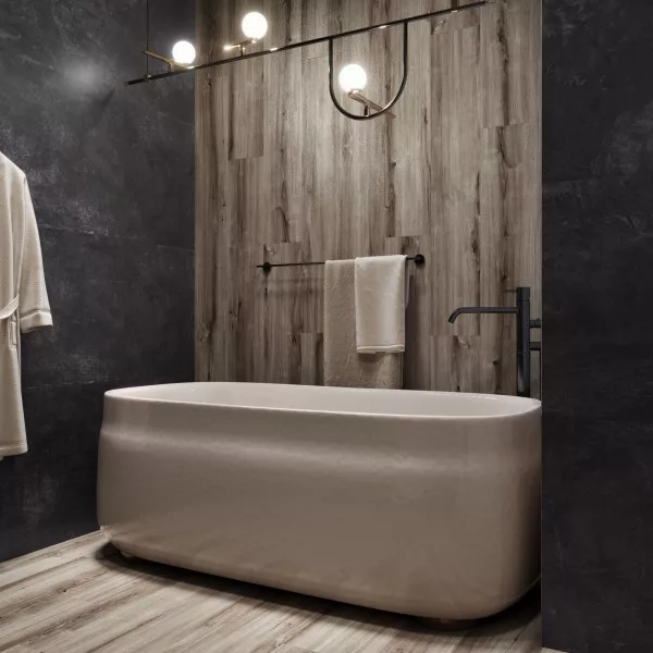Керамогранит AKASA WOOD ASH 1200 × 200 мм