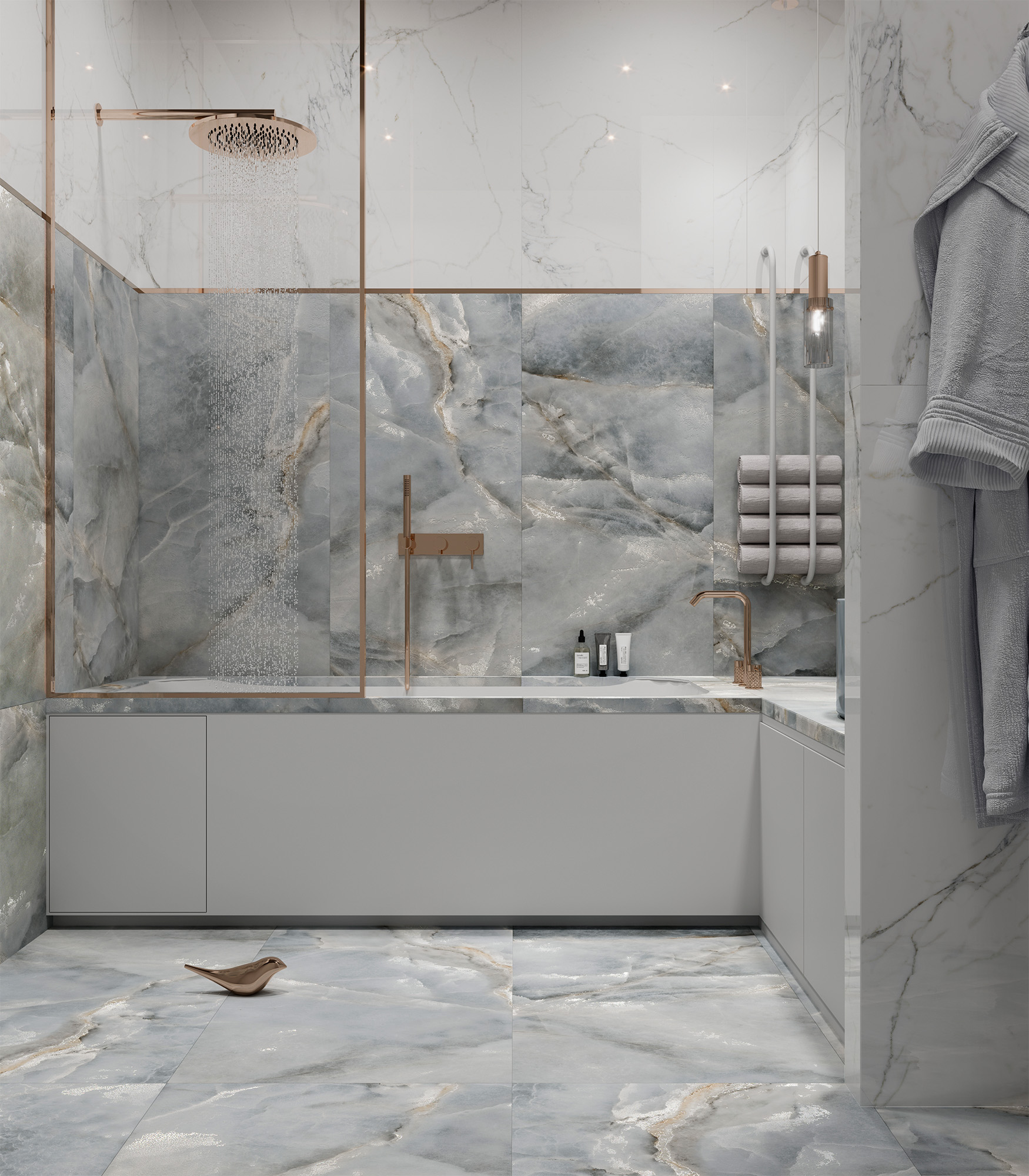 Керамогранит ASCOLI BLUE 1200 × 600 мм — КЕР007499 — изображение 1