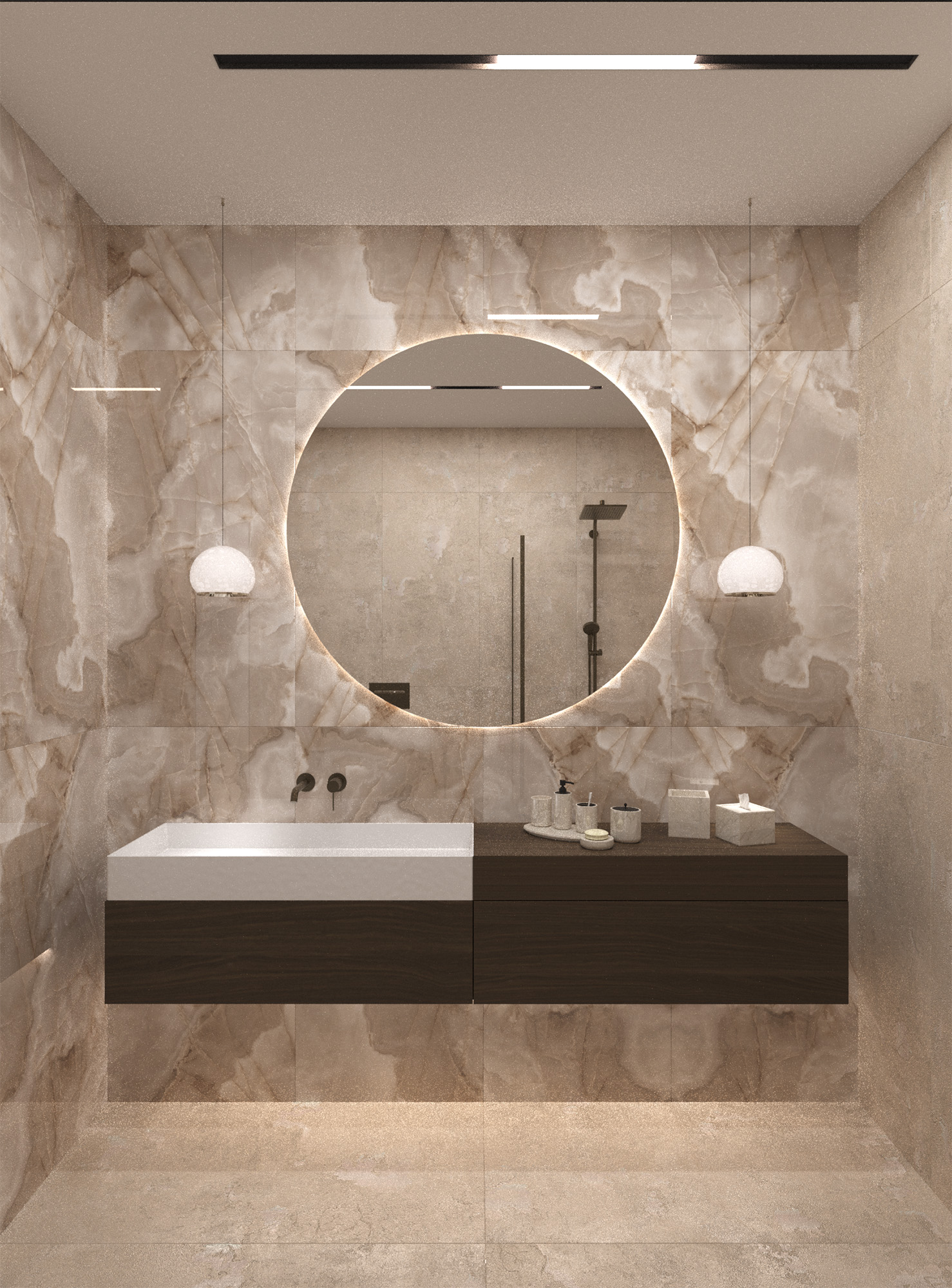 Керамогранит REX ONYX COFFE 1200 × 600 мм — КЕР007435 — изображение 1