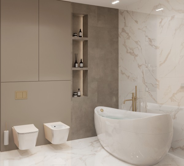 Керамогранит CALACATTA BIANCO 1200 × 600 мм — КЕР007419 — изображение 3