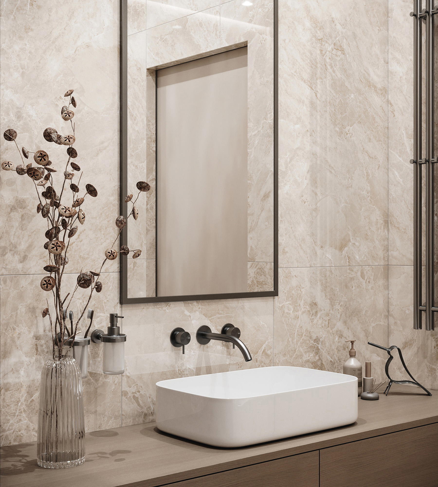 Керамогранит MODENA BEIGE 1200 × 600 мм — КЕР007453 — изображение 1