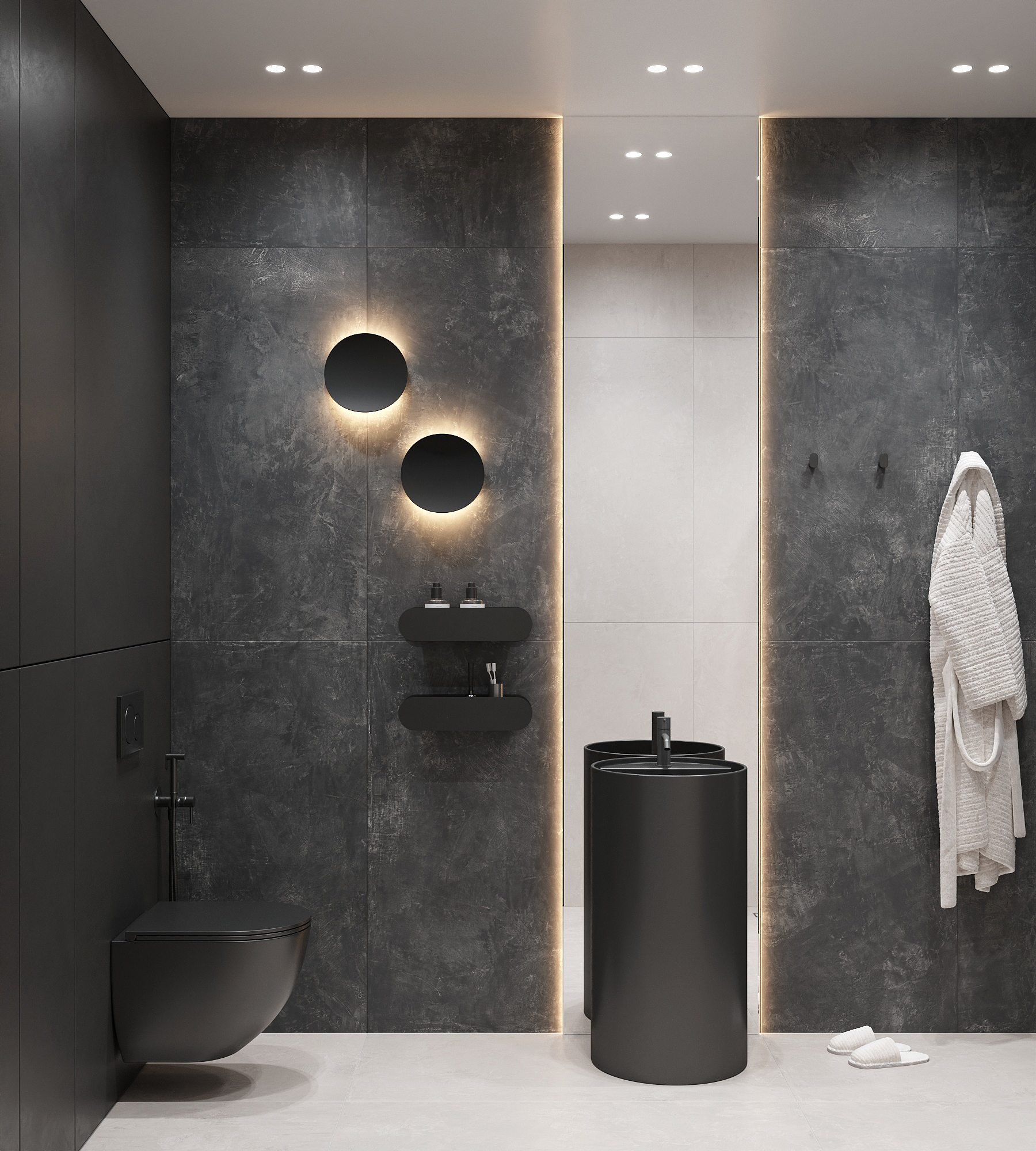 Керамогранит SYMPHONY NERO 1200 × 600 мм — КЕР007467 — изображение 1