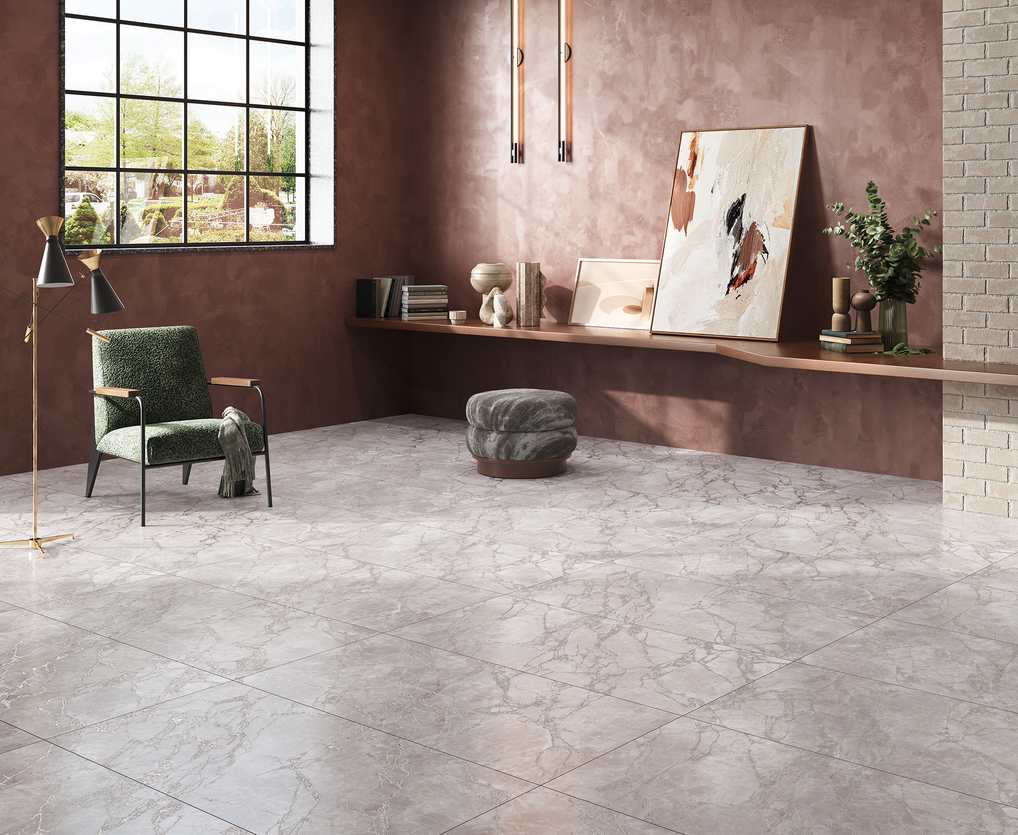 Керамогранит ARCTIC GREY LAPPATO 1200 × 600 мм — КЕР007510 — изображение 1