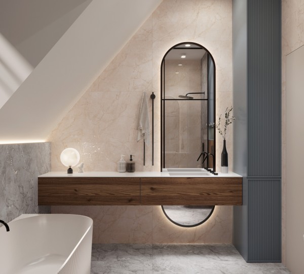 Керамогранит ARCTIC GREY 1200 × 600 мм — КЕР007491 — изображение 2