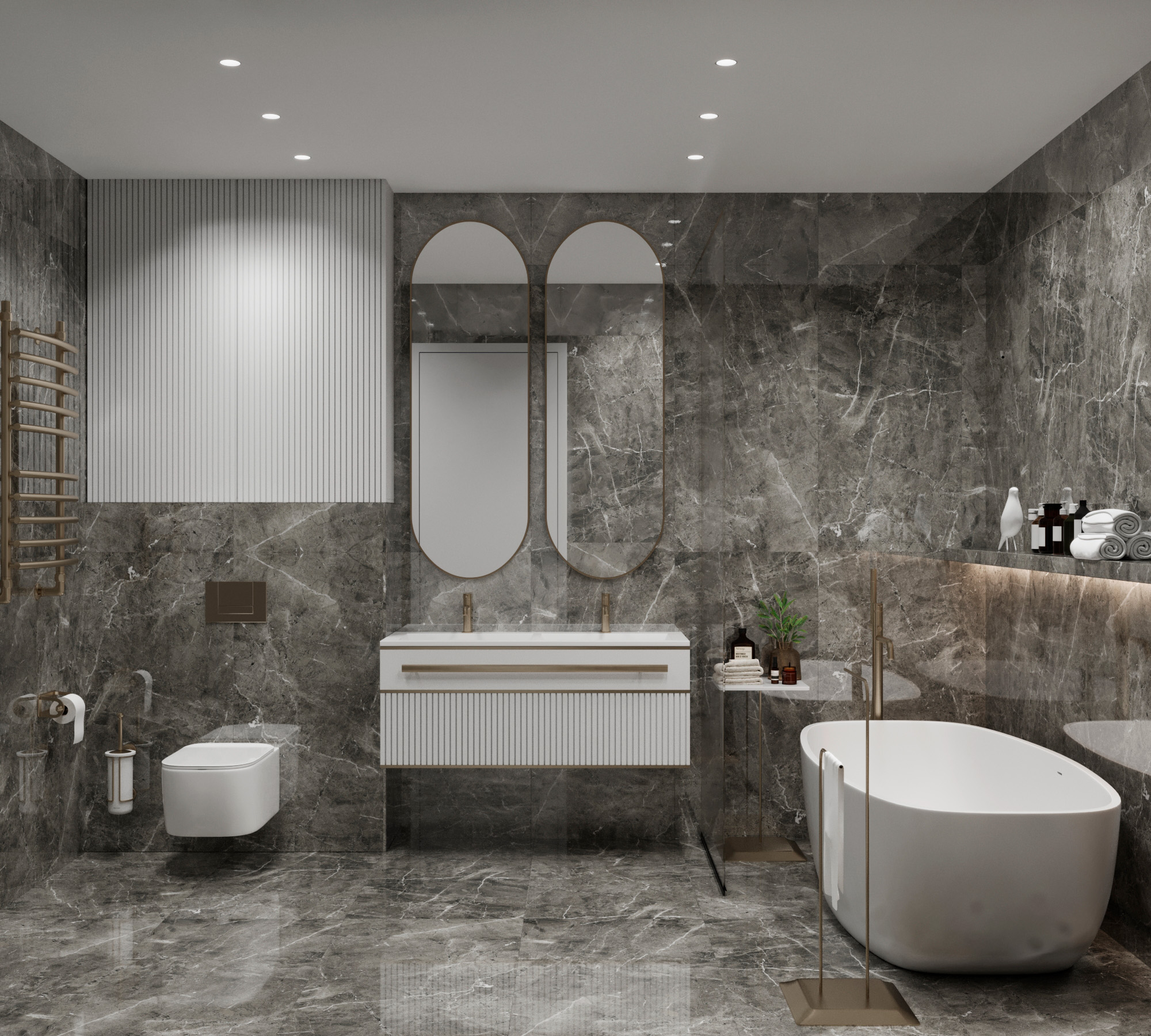 Керамогранит FLORENCIA GREY 1200 × 600 мм — КЕР007451 — изображение 1