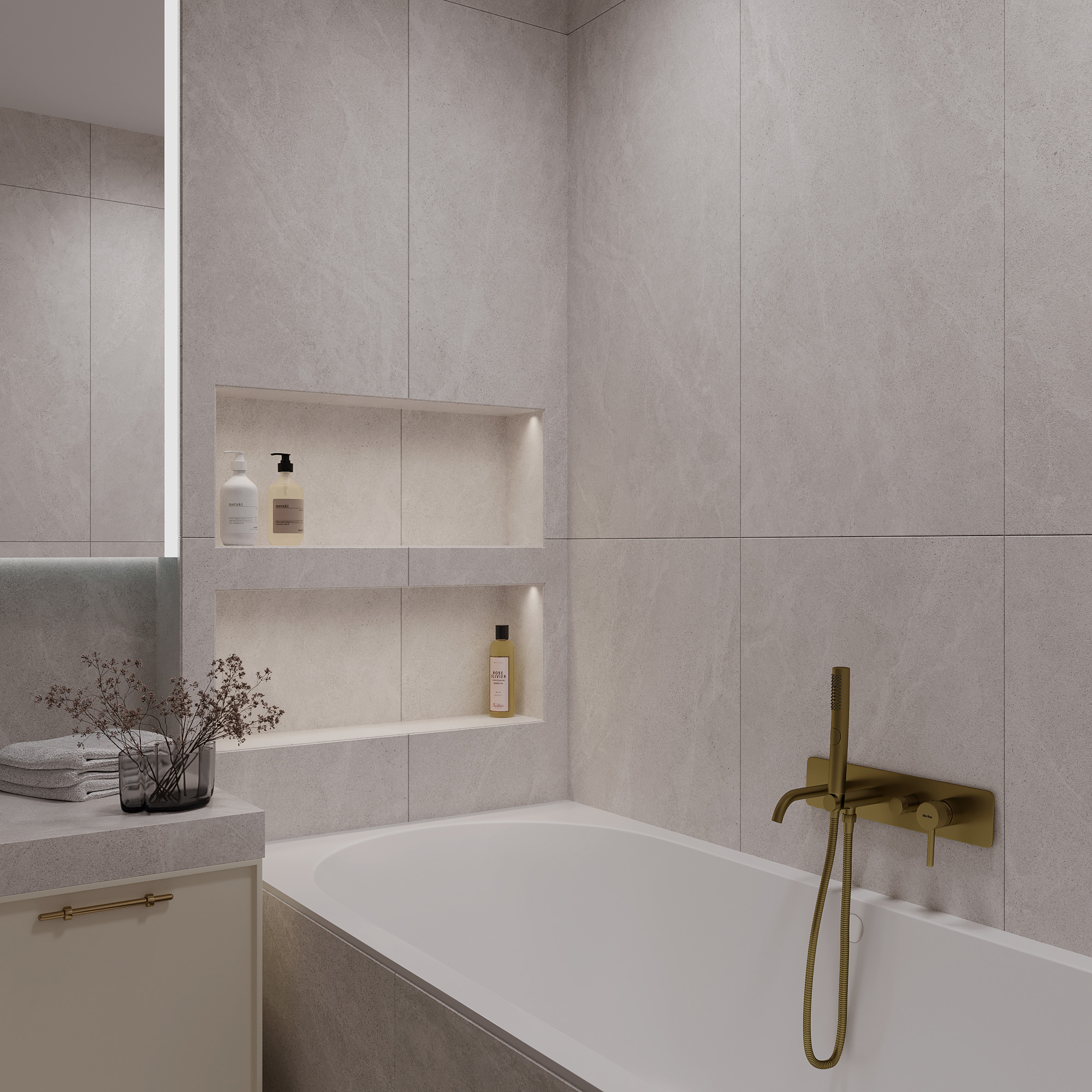 Керамогранит CASTELLO BIANCO 1200 × 600 мм — КЕР007621 — изображение 1