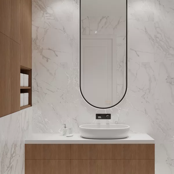 Керамогранит DIVERSO WHITE 600 × 600 мм — КЕР007647 — изображение 1