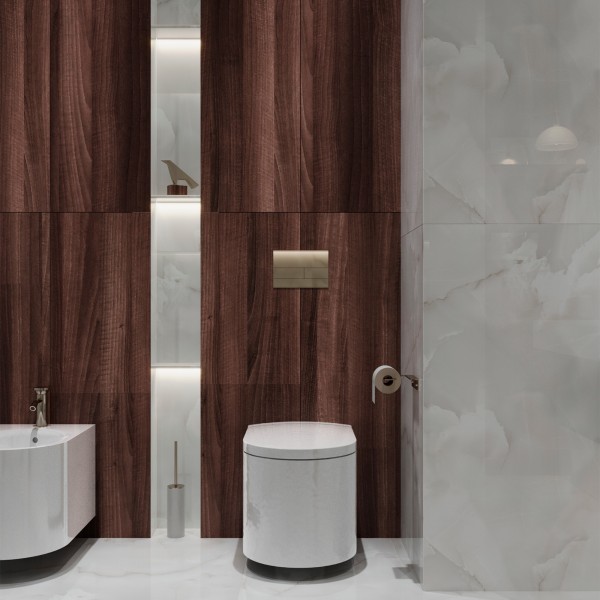 Керамогранит ONYX WHITE CLOUD 1200 × 600 мм — КЕР007450 — изображение 3