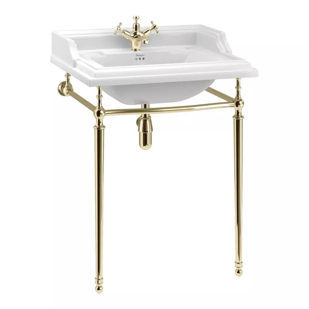 Раковина b15 на 2 отверстия с подстольем regal t49a gold — РАК007761 — фото 1