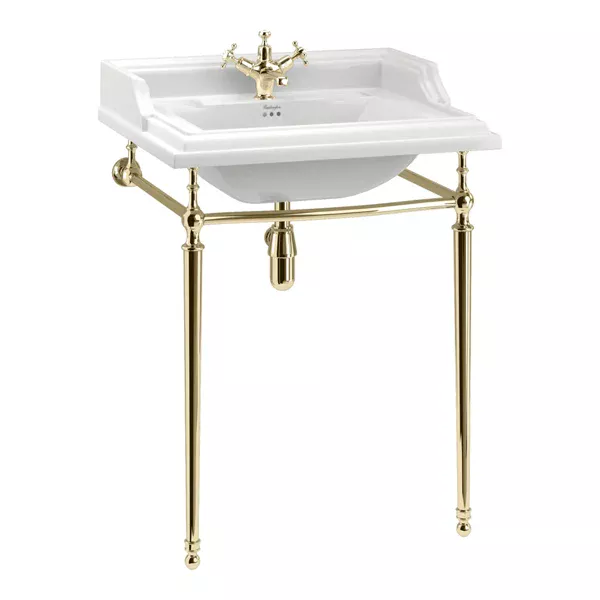 Раковина b15 на 2 отверстия с подстольем regal t49a gold — РАК007761 — фото 1