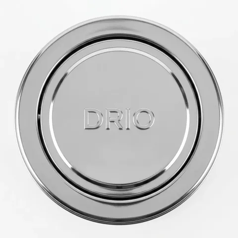 Ведро напольное для мусора DRIO Commerical нерж.сталь с антипальчиковым покрытием — изображение 2