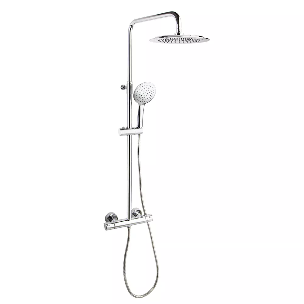 Душевая термостат. система без излива с регулировкой высоты, с моноконтролем MONOTECH