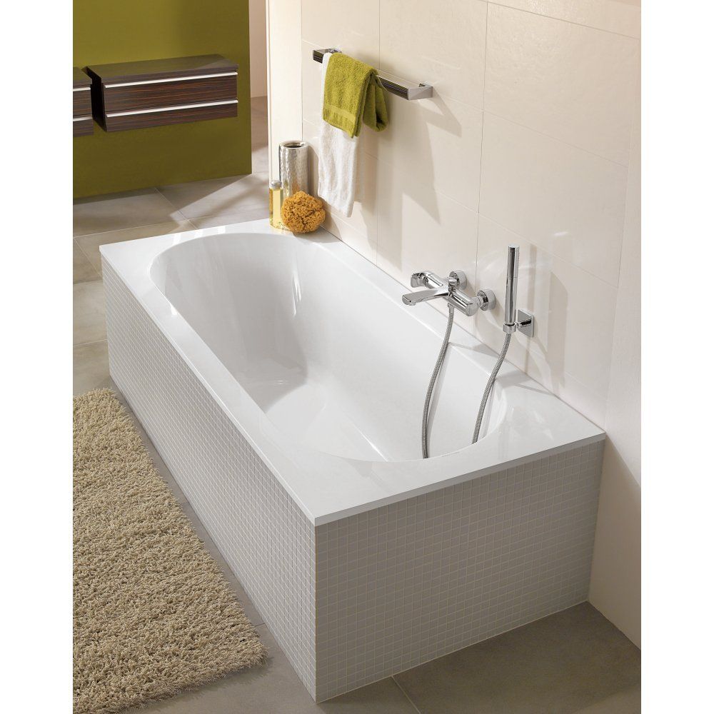Квариловая ванна Villeroy & Boch Oberon 180x80 UBQ180OBE2V-01