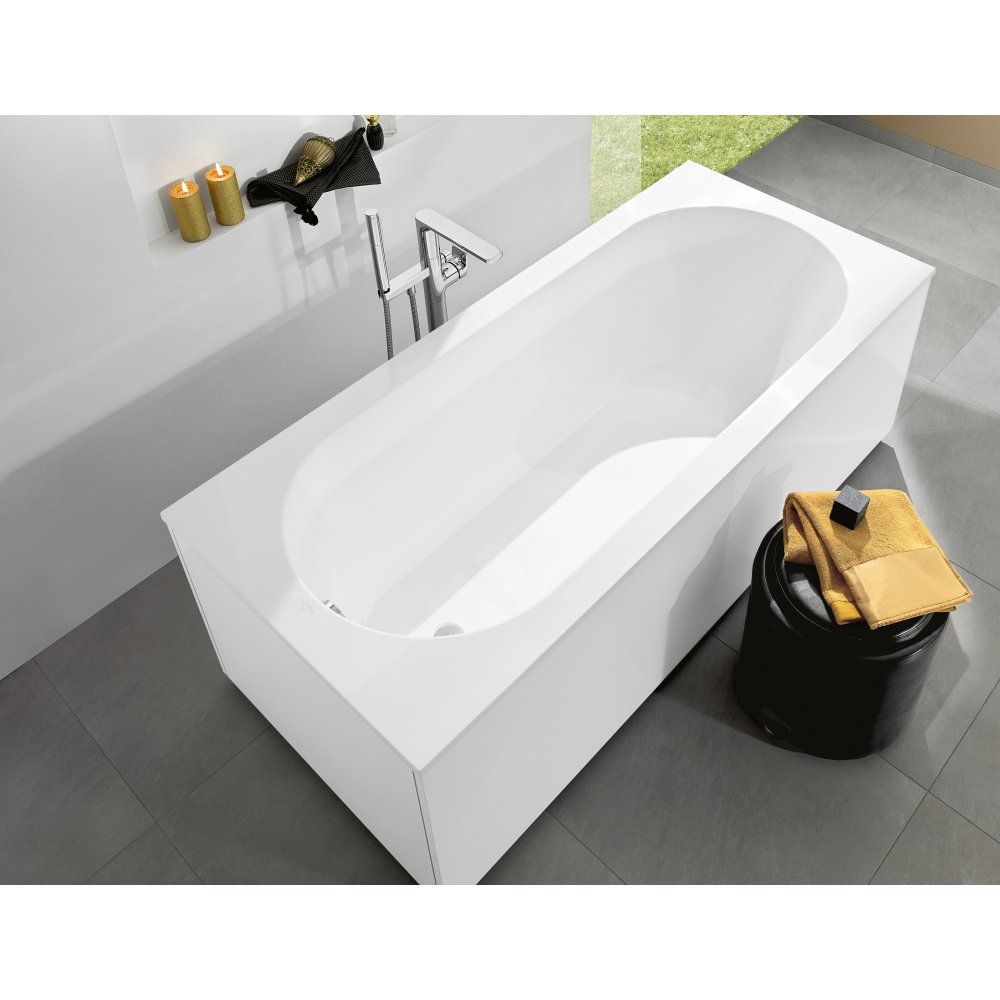 Квариловая ванна Villeroy & Boch Oberon 180x80 UBQ180OBE2V-01